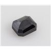Image 2 : Moissanite Black Diamond Emerald Cut 5.91 ct, 8.98x10.1