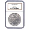 Image 1 : Certified Silver Eagle MS69 1998