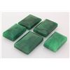 Image 2 : 172.53ctw Faceted Loose Emerald Beryl Gemstone Lot of 5