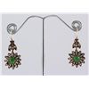 Image 1 : Natural Stone Antique Design Dangle Earring