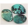 Image 1 : Natural Turquoise 187.57ctw Loose Gemstone 3pc Big Size