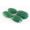 Image 2 : 131.75ctw Faceted Loose Emerald Beryl Gemstone Lot of 4