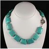 Image 1 : Big Bold Statement Turquoise Necklace