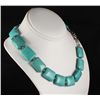Image 2 : Big Bold Statement Turquoise Necklace