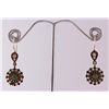 Image 1 : Natural Stone Antique Design Dangle Earring