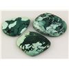 Image 1 : Natural Turquoise 139.18ctw Loose Gemstone 3pc Big Size