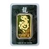 Image 1 : One Ounce Gold Bar 2012 Gold Dragon