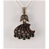 Image 1 : Natural Stone Vintage Victorian Design Pendant