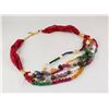 Image 2 : Various Semi Precious Gemstone Handmade Crafts Necklace