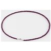 Image 2 : 79.35ct Natural Ruby Micro Faceted Necklace