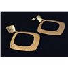 Image 2 : NEW FASHION GOLD PLATED EARRINGS 12.87g