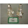 Image 1 : Two Victorian silver plated on copper pepperettes…