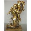 Image 1 : Brass erotic figure, approximately 20" high…