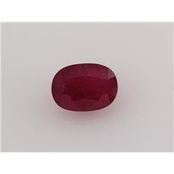 Loose Gemstone Faceted Ruby Corrundum