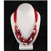 Image 1 : Various Semi Precious Gemstone Handmade Crafts Necklace