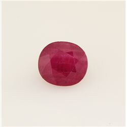 Loose Gemstone Faceted Ruby Corrundum