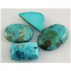 Image 1 : Natural Turquoise 194.61ctw Loose Gemstone 3pc Big Size