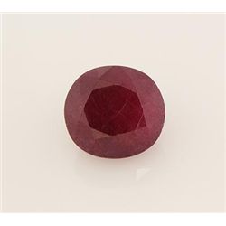 Loose Gemstone Faceted Ruby Corrundum
