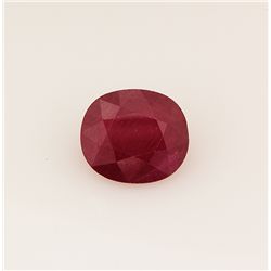 Loose Gemstone Faceted Ruby Corrundum