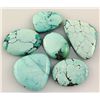 Image 1 : Natural Turquoise 140.08ctw Loose Small Gemstone Lot of