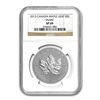 Image 1 : 2013 1 oz Silver Canadian Maple Leaf Snake Privy SP-69