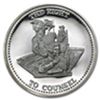 Image 1 : 1 oz Johnson Matthey (Right to Vote) Silver Round