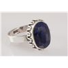 Image 2 : SAPPHIRE CORRUNDUM 21.95CTW ANTIQUE LOOKS .925 RING