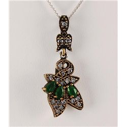 Natural Stone Vintage Victorian Design Pendant