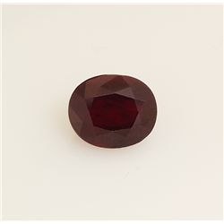 Loose Gemstone Faceted Ruby Corrundum