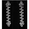 Image 1 : 4.11g New Design Diamond Cut Gold Plated Silver Earring