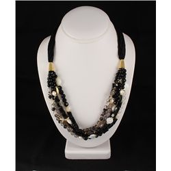 Various Semi Precious Gemstone Handmade Crafts Necklace