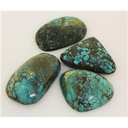 Natural Turquoise 225.36ctw Loose Gemstone Lot of 5