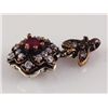 Image 2 : Natural Stone Vintage Victorian Design Pendant