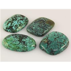 Natural Turquoise 152.61ctw Loose Gemstone Lot of 4