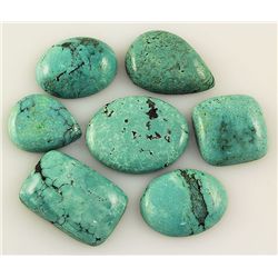 Natural Turquoise 137.88ctw Loose Small Gemstone Lot of