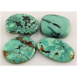 Natural Turquoise 132.64ctw Loose Small Gemstone Lot of