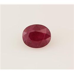 Loose Gemstone Faceted Ruby Corrundum