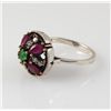 Image 2 : Natural Stone Statement Victorian Design Ring