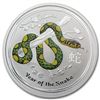 Image 1 : 2013 1/2 oz Australian Silver Year of the Snake Coloriz