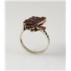 Image 1 : Natural Stone Statement Victorian Design Ring