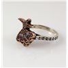 Image 2 : Natural Stone Statement Victorian Design Ring