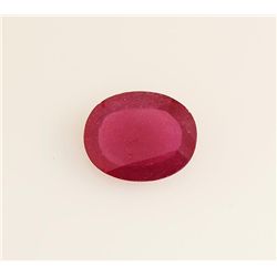 Loose Gemstone Faceted Ruby Corrundum