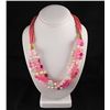 Image 1 : Various Semi Precious Gemstone Handmade Crafts Necklace