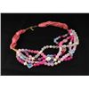 Image 2 : Various Semi Precious Gemstone Handmade Crafts Necklace