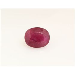 Loose Gemstone Faceted Ruby Corrundum