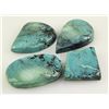 Image 1 : Natural Turquoise 207.90ctw Loose Gemstone Lot of 4