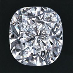 Cushion 1.02 Carat Brilliant Diamond D SI2