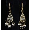 Image 1 : 3.20GRAM INDIAN HANDMADE LAKH FASHION EARRING