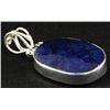 Image 2 : SAPPHIRE CORRUNDUM 48.51CTW SILVER PENDANT