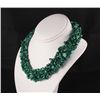 Image 2 : Woven Multi-Strand Natural Chip Beads Necklace